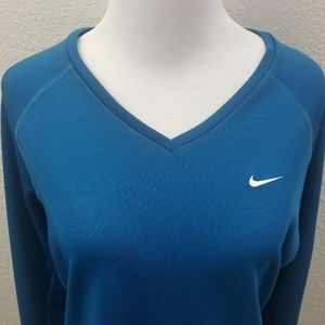 Nike Women's Blue Shirt M